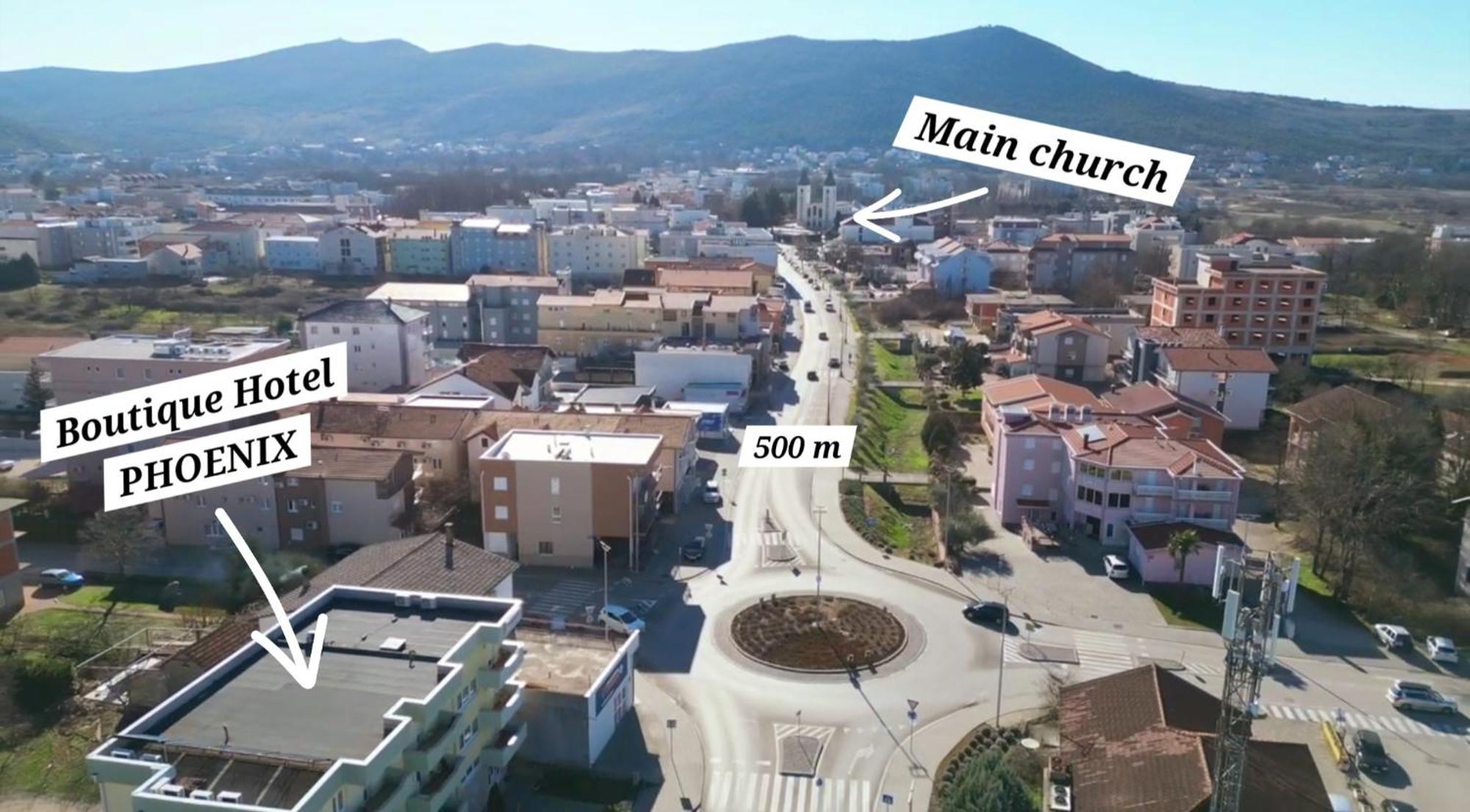 Boutique Hotel Phoenix Medugorje Екстер'єр фото